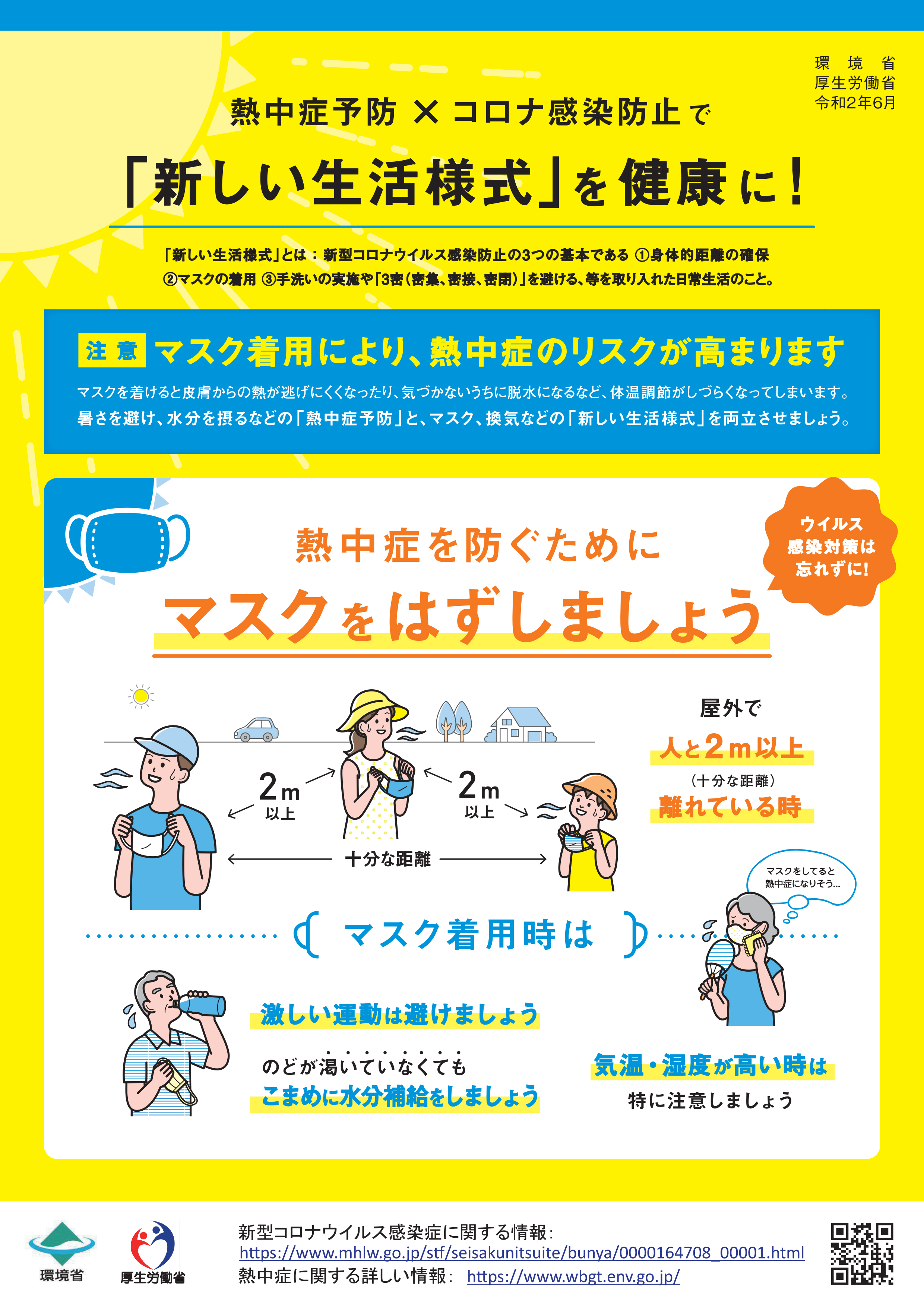 熱中症予防パンフレット(厚生労働省)