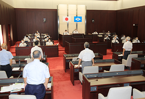 産廃処分場計画への賛否を問うための住民投票条例案を賛成多数で可決した上郡町議会