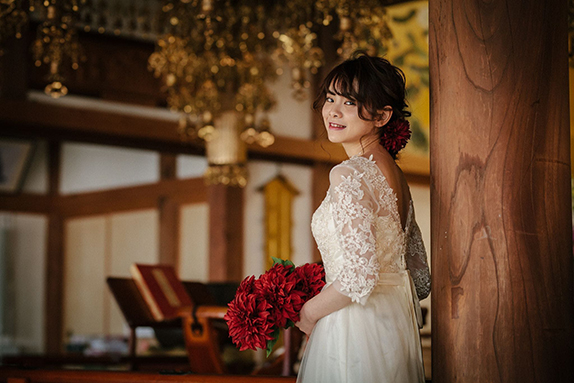 「寺×ウエディング」のイメージ写真=Ⓒ佐藤健介