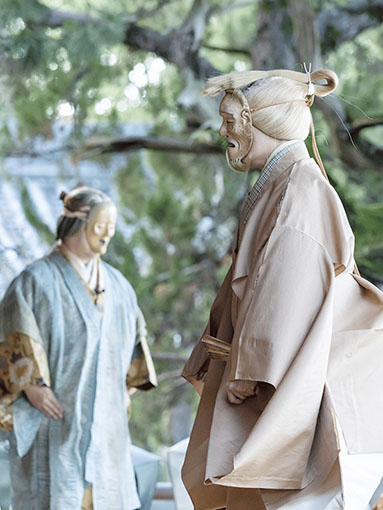 能「高砂」の一場面
