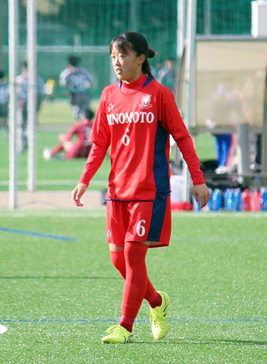 県高校新人大会で優秀選手に選ばれた金谷愛心さん=家族提供