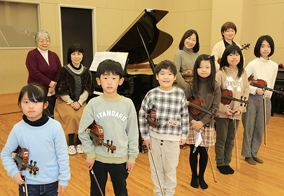 ハーモニーヴァイオリンアンサンブル教室20期生のみなさん